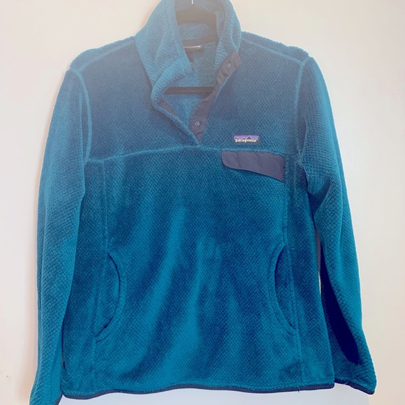 SOLD: Patagonia Teal pullover size W M 🌎🌝🌲 - Picture 9 of 9